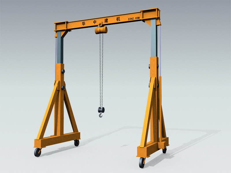 LHD Wheel Type Electric Hoist Crane